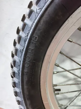 Rueda Trasera Moto Trial Clásico