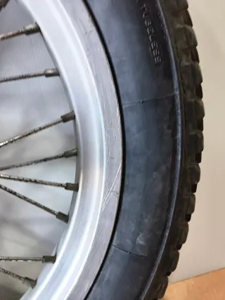 Rueda Trasera Moto Trial Clásico