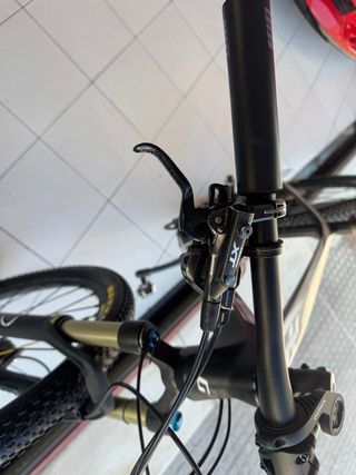 Bici montaña Ghost llantas Mavic