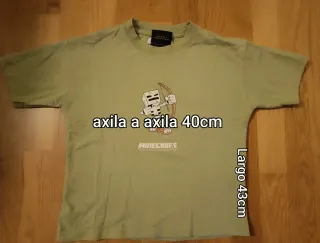 Lote 10 camisetas niño/a 7 años