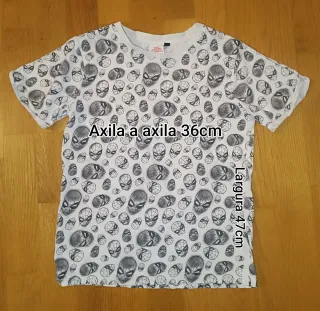 Lote 10 camisetas niño/a 7 años