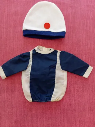 Conjunto Nancy: Gorro y sudadera de los 70