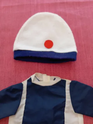 Conjunto Nancy: Gorro y sudadera de los 70