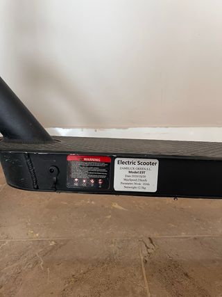 Patinete Eléctrico Negro Modelo Mi Sabway Pro