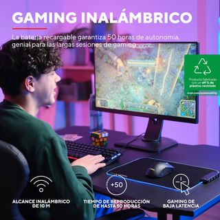 Trust Gaming GXT 923 Ybar Ratón Inalámbrico Gaming