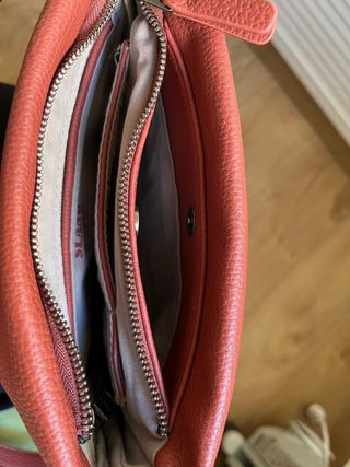 Bolso SLANG BCN marrón rojizo