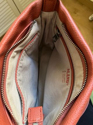 Bolso SLANG BCN marrón rojizo