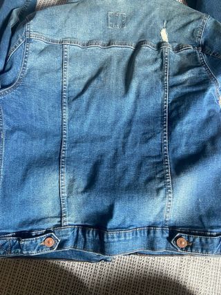 Cazadora vaquera azul