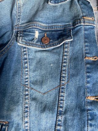 Cazadora vaquera azul