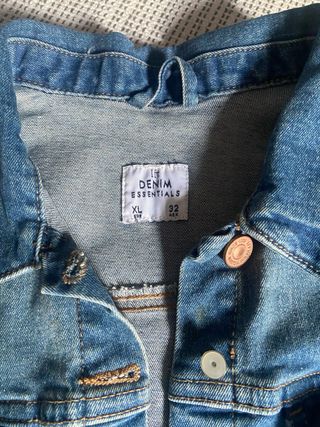 Cazadora vaquera azul