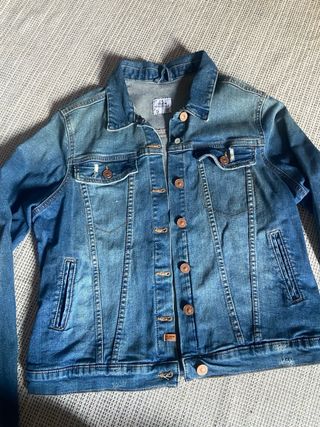 Cazadora vaquera azul