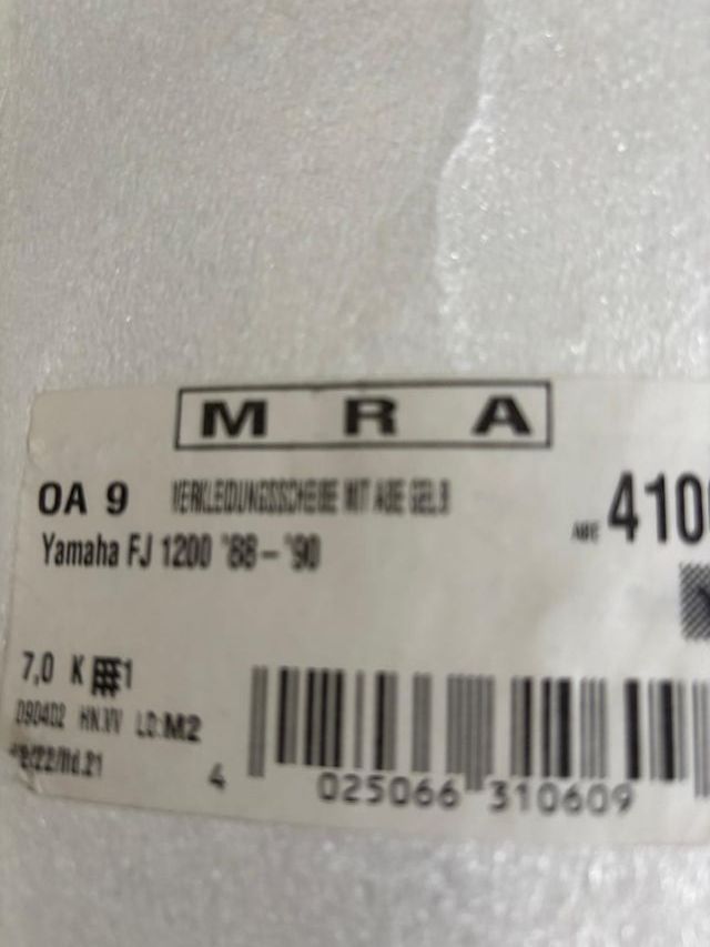 Parabrisas MRA Amarillo Yamaha FJ 1200