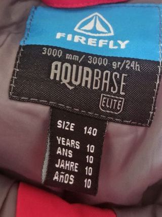 Conjunto esquí infantil Talla 10