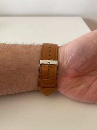 Reloj Alba Acero Inoxidable Correa Marrón