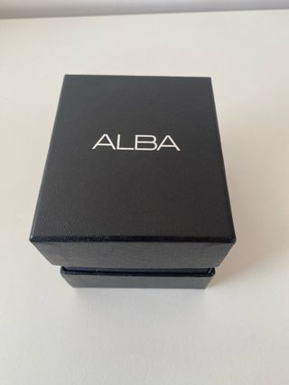 Reloj Alba Acero Inoxidable Correa Marrón