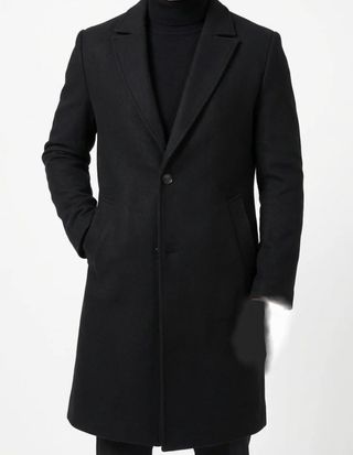 Abrigo largo / Sobretodo Negro