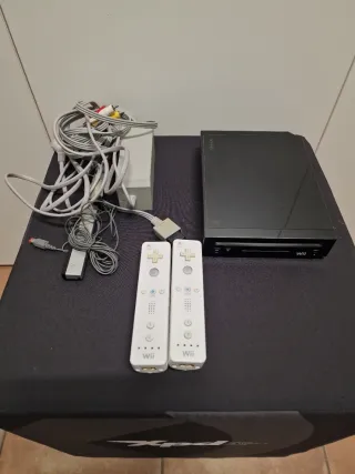 Consola Nintendo Wii Negra