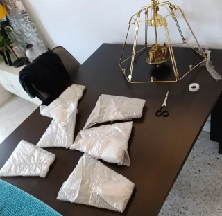 Lámpara vintage 47 cm