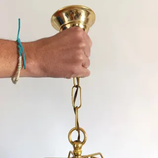 Lámpara vintage 47 cm