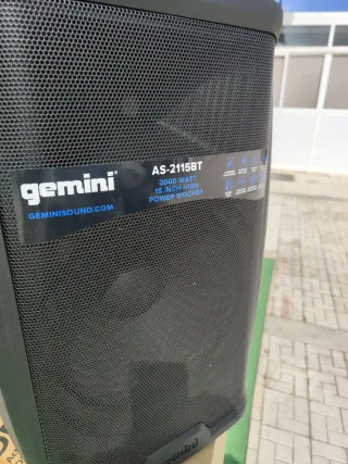 Gemini AS-2115BT Altavoz 2000W 15