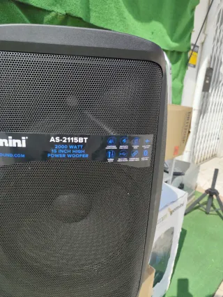 Gemini AS-2115BT Altavoz 2000W 15