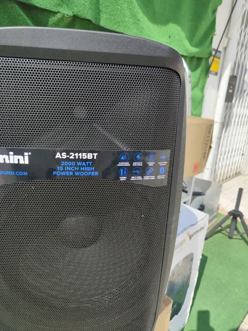 Gemini AS-2115BT Altavoz 2000W 15 afbeelding 2