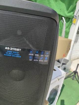 Gemini AS-2115BT Altavoz 2000W 15