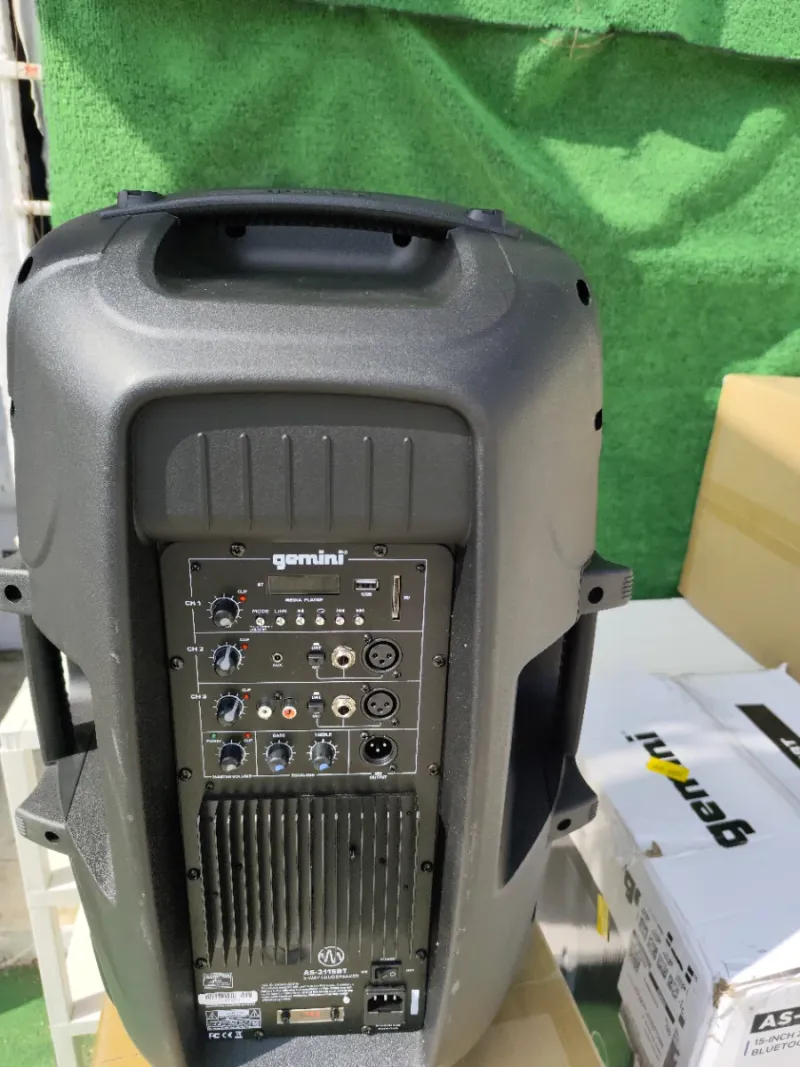 Gemini AS-2115BT Altavoz 2000W 15 afbeelding 16