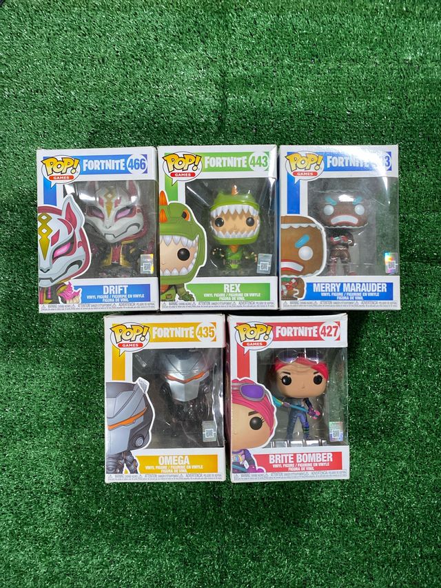 Funko Pop Fortnite pack 4 figuras - Drift Rex