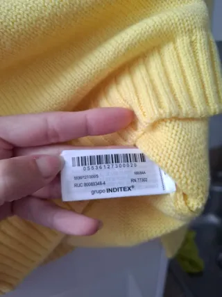 Jersey punto amarillo