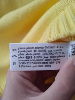 Jersey punto amarillo