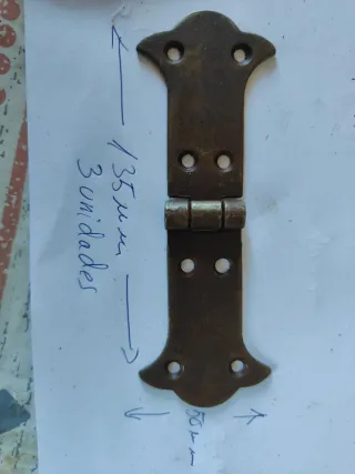 Bisagras metálicas vintage