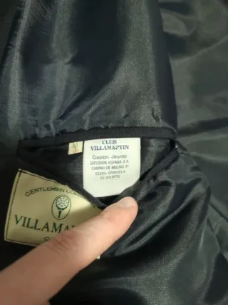 Americana para hombre