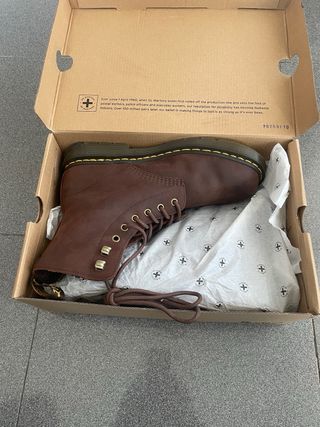 Botas Air Wair Dr. Martens Marrones