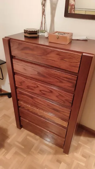 Cama Matrimonio, Cabecero, Armario, Sinfonier