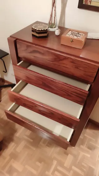 Cama Matrimonio, Cabecero, Armario, Sinfonier