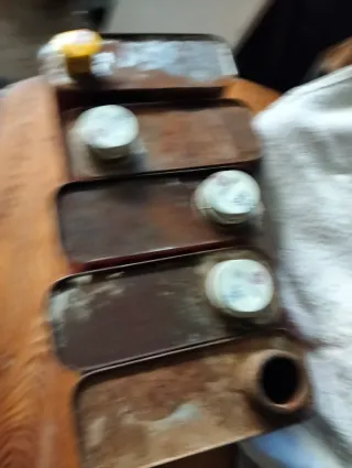 Bottiglie antiche di olio Repsol