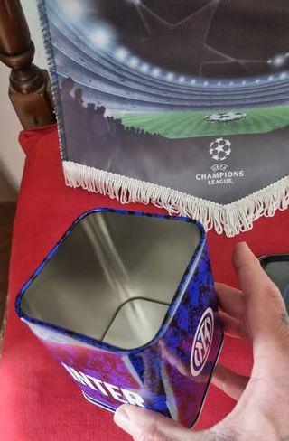 Lotto Calcio Inter: Bandiera, Portachiavi, Scatola