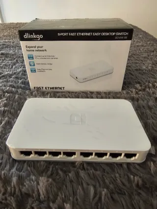 Switch Ethernet D-Link GO-SW-8E 8 Puertos