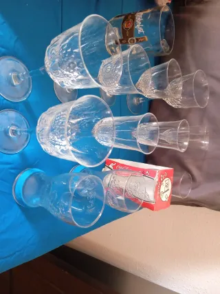 Set Copas Vasos Jarra Variados