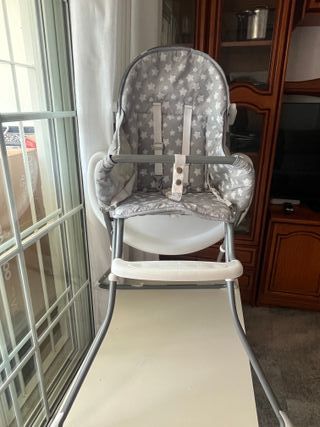 Silla de comer para bebé estrellas