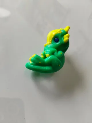 6 Juguetes Kinder Sorpresa Dinosaurio Rosa