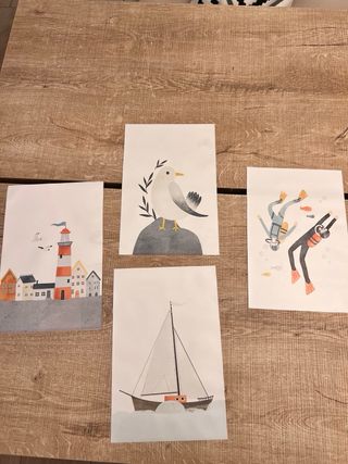 Posters decorativas del mar