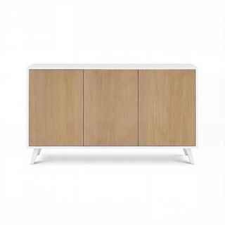 Aparador 3 puertas madera 138x40x70cm