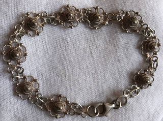 Pulsera Plata Ley Filigrana 925 + Regalo