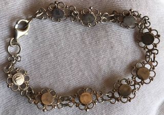 Pulsera Plata Ley Filigrana 925 + Regalo