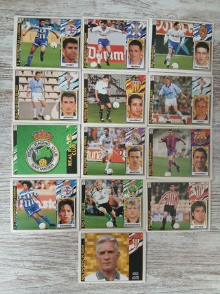 Lote 13 Cromos Liga 1997-1998 Ediciones Este