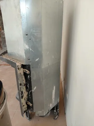 Chimenea de leña moderna