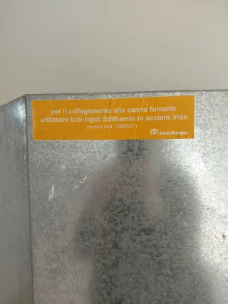 Chimenea de leña moderna