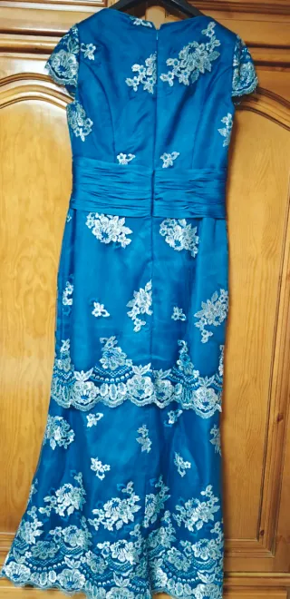 Traje de Madrina azul